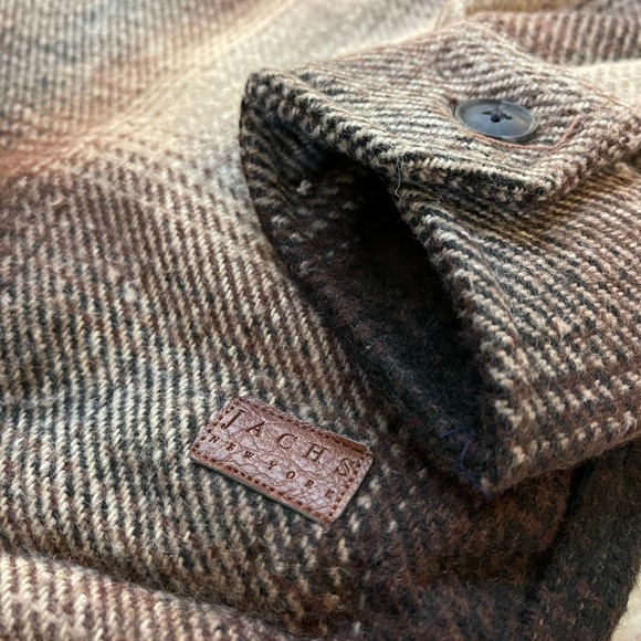 Jachs Jacket Button Down Coat Plaid size M - Picture 7 of 11